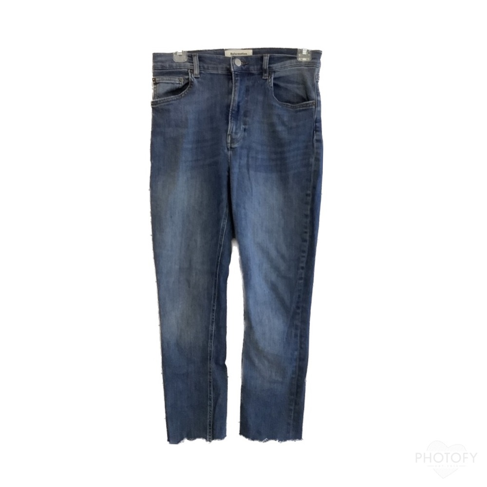 Reformation Skinny Jean Destin Wash